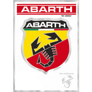 ABARTH - Adesivi Scudetto Abarth - ABARTH - Adesivi