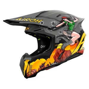 AIROH - Casco Cross Twist Adventure 3 - Casco Cross