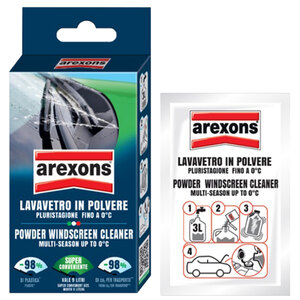 AREXONS - Liquido parabrezza Lavavetro in polvere - AREXONS - Liquido parabrezza