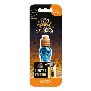 AROMA CAR - Profumi da appendere Dia De Los Muertos Gold Tattoo - AROMA CAR - Profumi da appendere