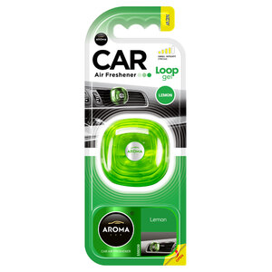 AROMA CAR - Profumi da bocchetta aria LOOP GEL Lemon - AROMA CAR - Profumi da bocchetta aria