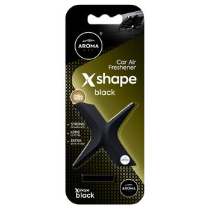 AROMA CAR - Profumi da bocchetta aria X-Shape Black - AROMA CAR - Profumi da bocchetta aria
