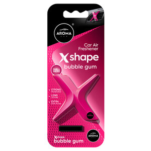 AROMA CAR - Profumi da bocchetta aria X-Shape Bubble Gum - AROMA CAR - Profumi da bocchetta aria