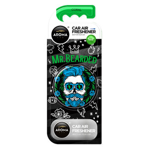 AROMA CAR - Profumi da bocchetta aria Mr Bearded Coral - AROMA CAR - Profumi da bocchetta aria