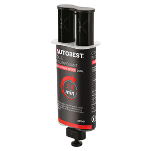 AUTOBEST - Kit riparazione superfici in plastica Colla epossidica - AUTOBEST - Kit riparazione superfici in plastica