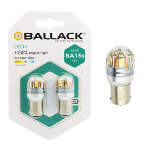 BALLACK - Lampadina BA15S a led Led+ - BALLACK - Lampadina BA15S a led
