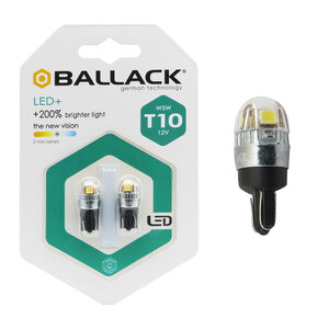 Lampadina T10 a led Led+ - BALLACK BALLACK