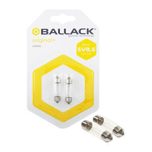 BALLACK - Lampadina a siluro a filamento SV8,5 - BALLACK - Lampadina a siluro a filamento