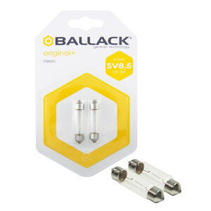 BALLACK - Lampadina a siluro a filamento SV8,5 - BALLACK - Lampadina a siluro a filamento