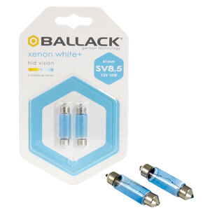 BALLACK - Lampadina a siluro a filamento SV8,5 - BALLACK - Lampadina a siluro a filamento