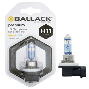 BALLACK - Lampadine H11 Premium H11 - BALLACK - Lampadine H11