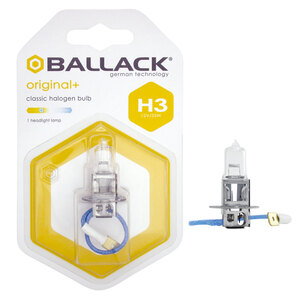 BALLACK - Lampadine Altri Attacchi Original H3 - BALLACK - Lampadine Altri Attacchi