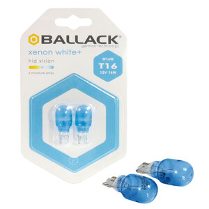 BALLACK - Lampadina T16 W16W a filamento T16 - BALLACK - Lampadina T16 W16W a filamento