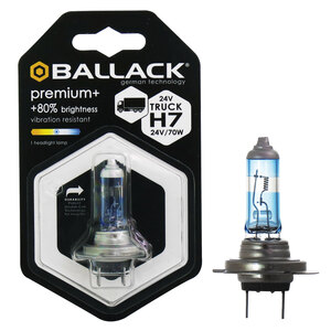 BALLACK - Lampadina alogena Premium H7 - Truck - BALLACK - Lampadina alogena