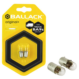 BALLACK - Lampadina BA9S a filamento BA9S - BALLACK - Lampadina BA9S a filamento