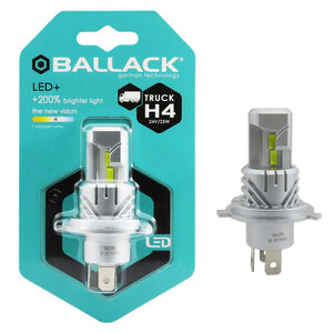 BALLACK - Lampadina H4 Led+ - BALLACK - Lampadina H4