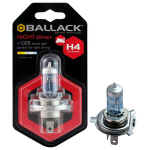 BALLACK - Lampadina moto alogena Night - BALLACK - Lampadina moto alogena