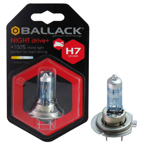 BALLACK - Lampadina moto alogena Night - BALLACK - Lampadina moto alogena