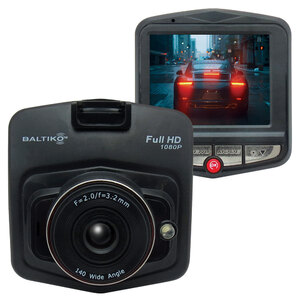 BALTIKO - Videocamera Dash Cam DVR con Led Full HD 2,2 - BALTIKO - Videocamera Dash Cam