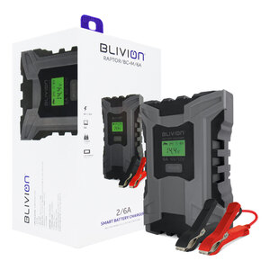 BLIVION - Carica batteria e mantenitore Raptor 6A - BLIVION - Carica batteria