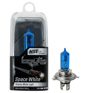 BRYTE - Lampadina moto alogena Xenon Space White - BRYTE - Lampadina moto alogena Xenon