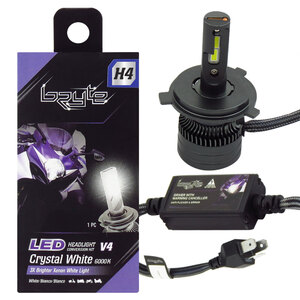 BRYTE - Lampadine H4 Led Headlight Conversion Kit V4 - BRYTE - Lampadine H4