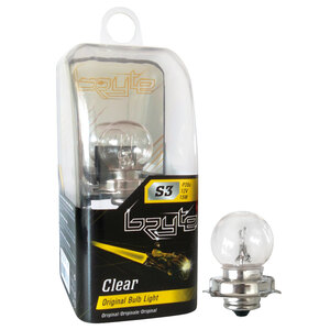 BRYTE - Lampadina moto alogena Clear S3 - BRYTE - Lampadina moto alogena