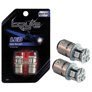 BRYTE - Lampadina moto BAW15D a led BAW15D - BRYTE - Lampadina moto BAW15D a led