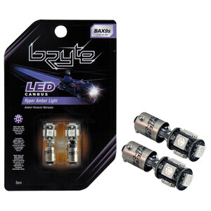 BRYTE - Lampadina moto BAX9S a led BAX9S - BRYTE - Lampadina moto BAX9S a led