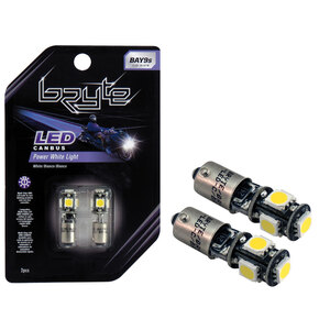BRYTE - Lampadina moto BAY9S a led BAY9S - BRYTE - Lampadina moto BAY9S a led