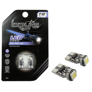 BRYTE - Lampadina moto T10 a led T10 Canbus - BRYTE - Lampadina moto T10 a led