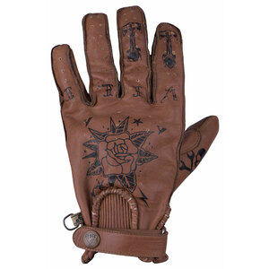 BY CITY - Guanti in pelle Second Skin Tattoo - Guanti in pelle