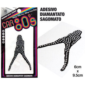 CAR80S - Adesivi diamantati Sexy Girl - CAR80S - Adesivi diamantati