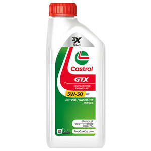 CASTROL - Olio motore GTX 5W30 RN17  - CASTROL - Olio motore