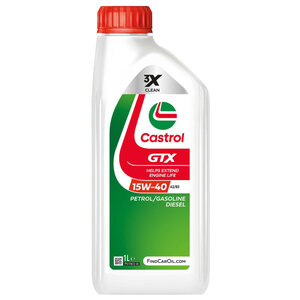 CASTROL - Olio motore GTX 15W40 A3/B3 - CASTROL - Olio motore