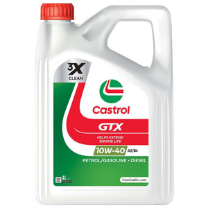 CASTROL - Olio motore GTX Ultraclean 10W40 A3/B4 - CASTROL - Olio motore