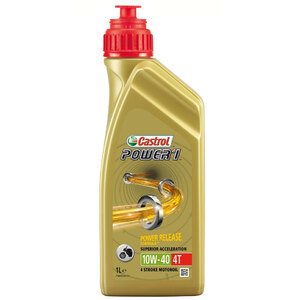 CASTROL - Olio motore Power 1 4T 10W40 - CASTROL - Olio motore