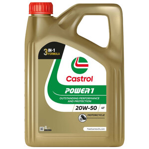 CASTROL - Olio motore Power 1 4T 20W50 - CASTROL - Olio motore