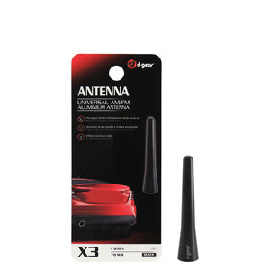 D-GEAR - AM-FM in Alluminio Compact X3 - D-GEAR - AM-FM in Alluminio