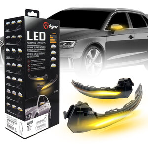 D-GEAR - Frecce specchio sequenziali - D-GEAR Audi A3, Rs3, S3 - Frecce specchio sequenziali