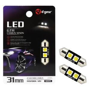 D-GEAR - Lampadina a siluro a led XP - Led Feston SV8,5 Canbus - D-GEAR - Lampadina a siluro a led