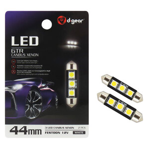 D-GEAR - Lampadina a siluro a led GTR - Led Festoo SV8,5 Canbus - D-GEAR - Lampadina a siluro a led