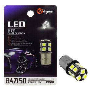 D-GEAR - Lampadina BAZ15D a led GTR - BAZ15D SMD Led - D-GEAR - Lampadina BAZ15D a led