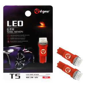 D-GEAR - Lampadina cruscotti GTR - T5 SMD Led - D-GEAR - Lampadina cruscotti