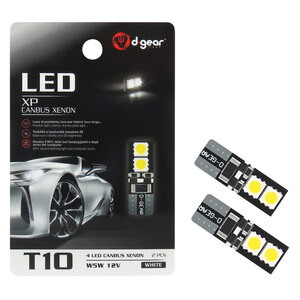 D-GEAR - Lampadina T10 a led XP - T10 Canbus - D-GEAR - Lampadina T10 a led