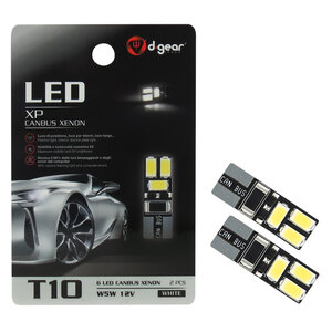 D-GEAR - Lampadina T10 a led XP - T10 Canbus - D-GEAR - Lampadina T10 a led