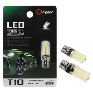 D-GEAR - Lampadina T10 a led T10 Torsion COB filament - D-GEAR - Lampadina T10 a led
