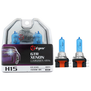 D-GEAR - Lampadine Altri Attacchi H15 - GTR - Extreme White - D-GEAR - Lampadine Altri Attacchi