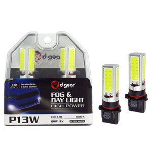 D-GEAR - Lampadine Altri Attacchi P13 Cob Led Fog and Day Light - D-GEAR - Lampadine Altri Attacchi