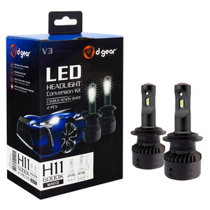D-GEAR - Lampadine H11 Led Headlight Conversion Kit V3 - D-GEAR - Lampadine H11